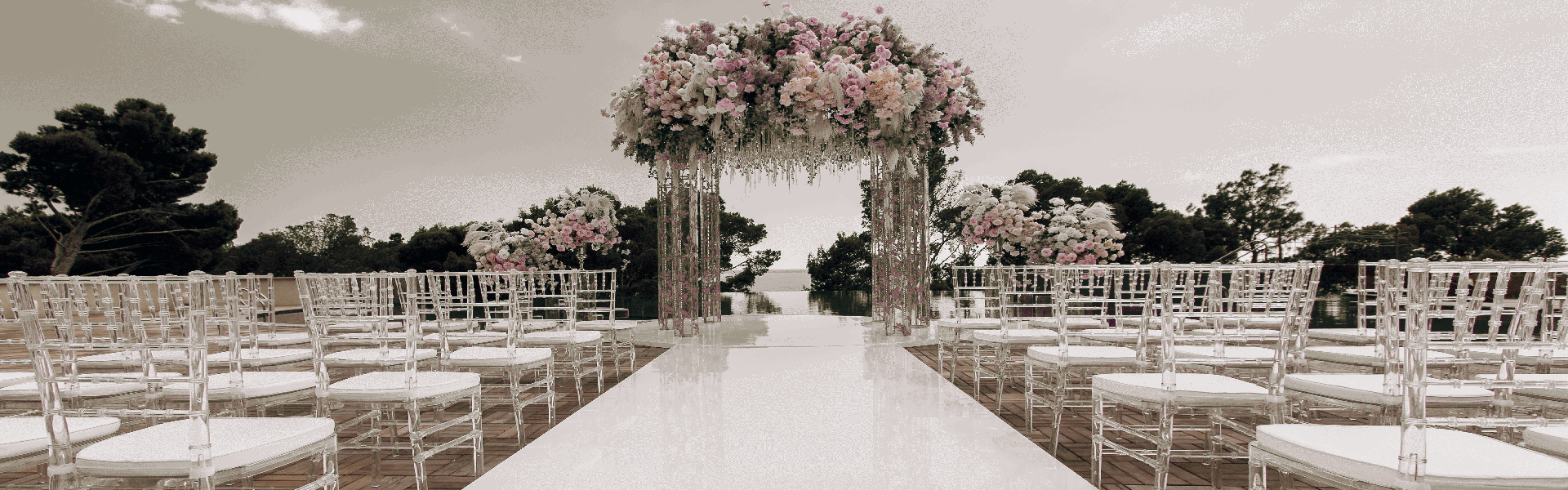 Blush Pink & Gold Better Together Ring service by RK Events