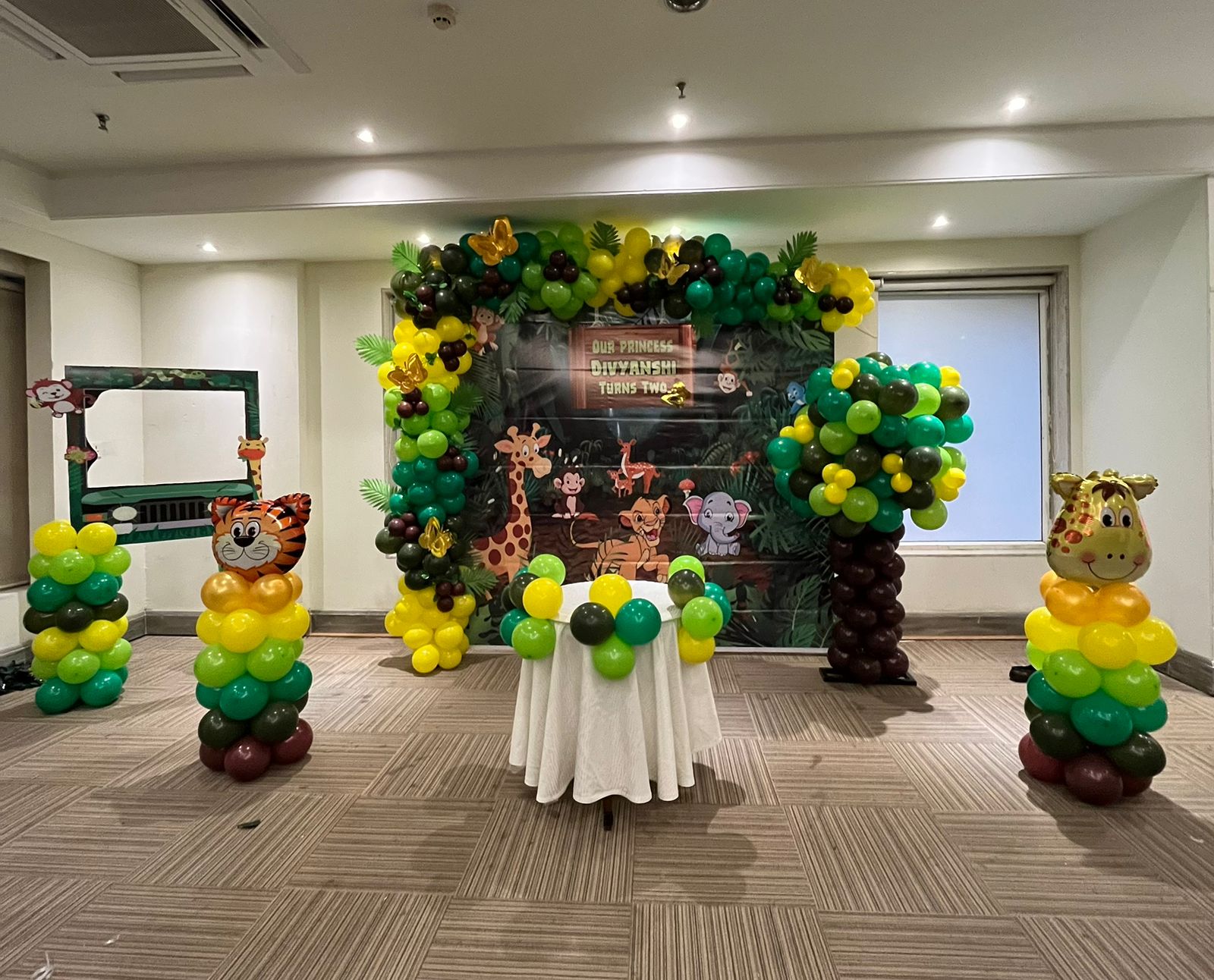 Jungle Safari Birthday Theme