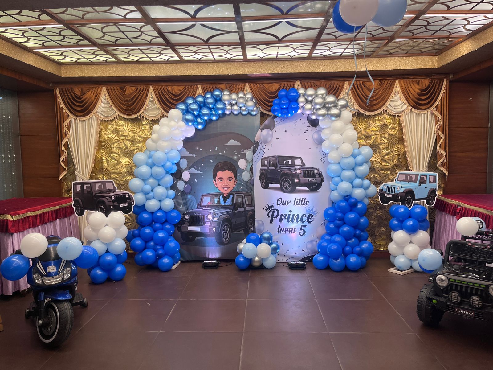 Prince Car Theme Birthday