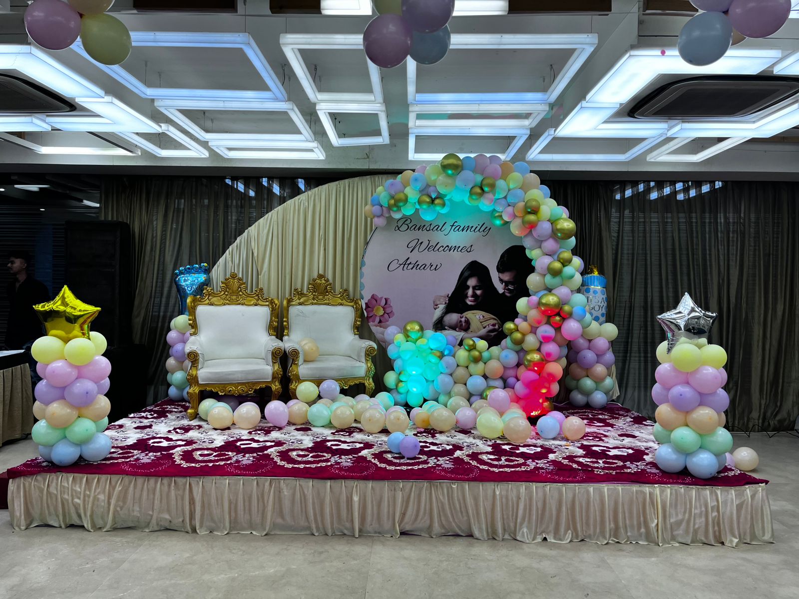 Grand Pastel Stage Welcome Baby