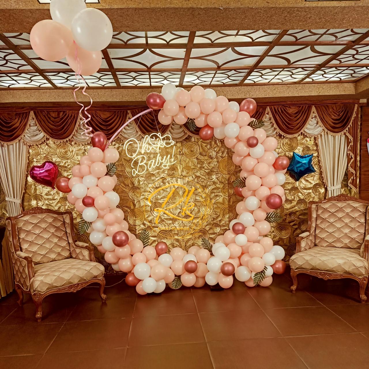 Rose Gold Oh Baby Ring Baby Shower